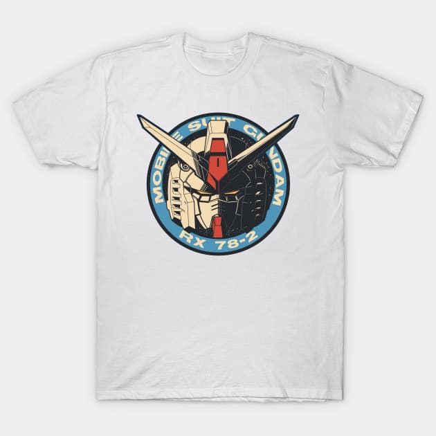 Gundam Badge T-Shirt by WahyudiArtwork